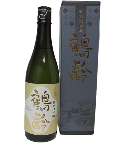 Amazon.co.jp: 青木酒造 鶴齢 純米大吟醸 東条産山田錦37%精米720ml